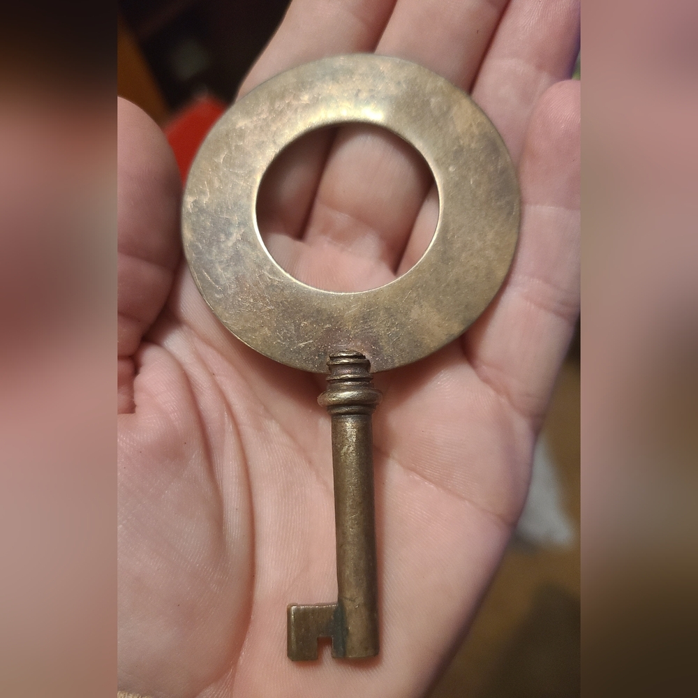 Kate Hines Key Brooch
